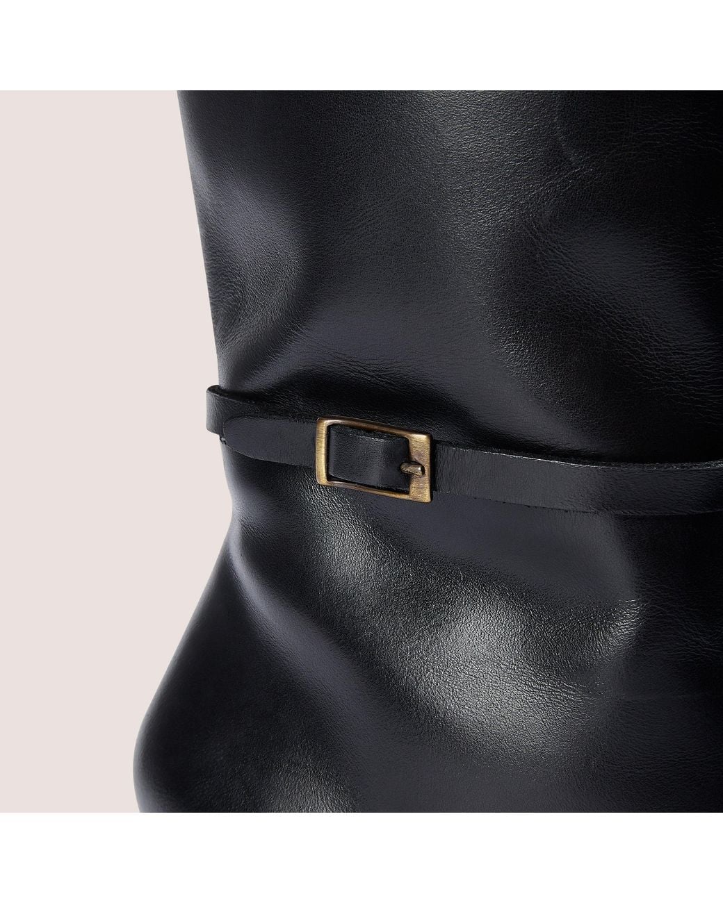 Lounge Black Juni Knee-High Leather Boots