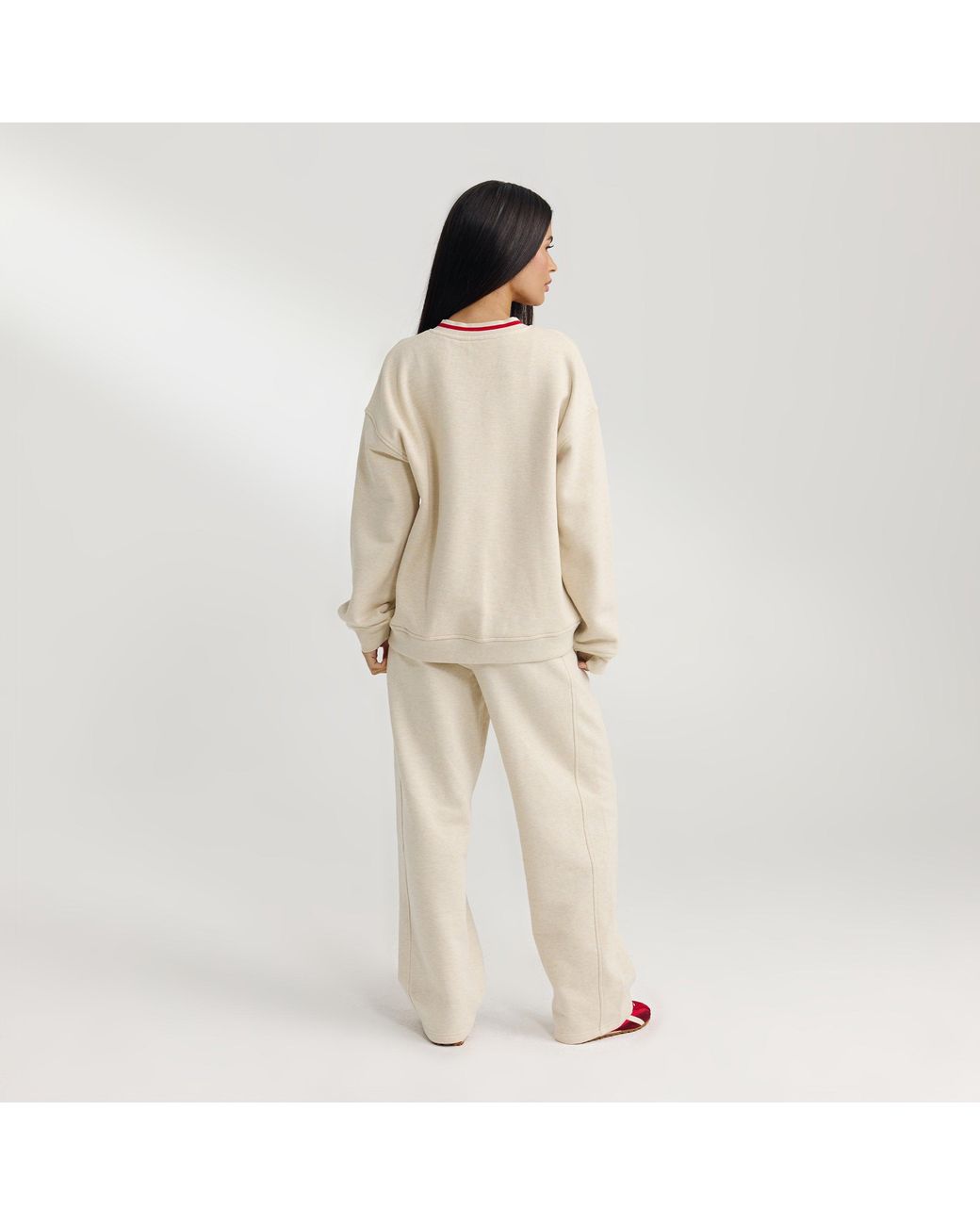 Lounge Natural V-Neck Pullover