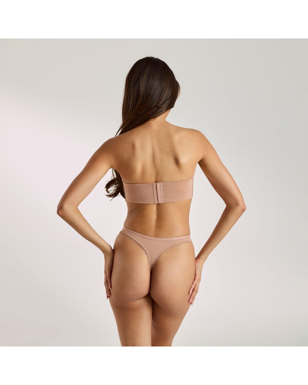 Lounge Wired Strapless Bh in het Brown