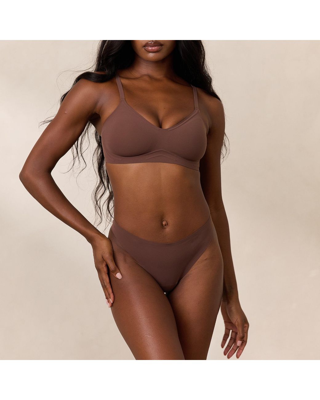 Lounge Everyday Flex Bralette in het Brown