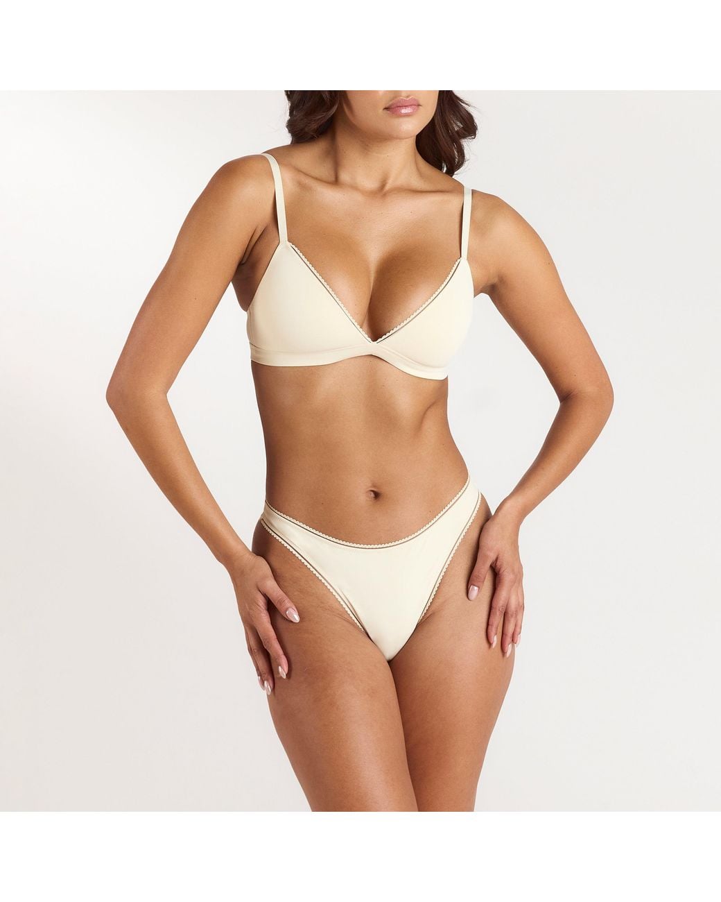 Lounge Multicolor Comfort Triangle Bralette