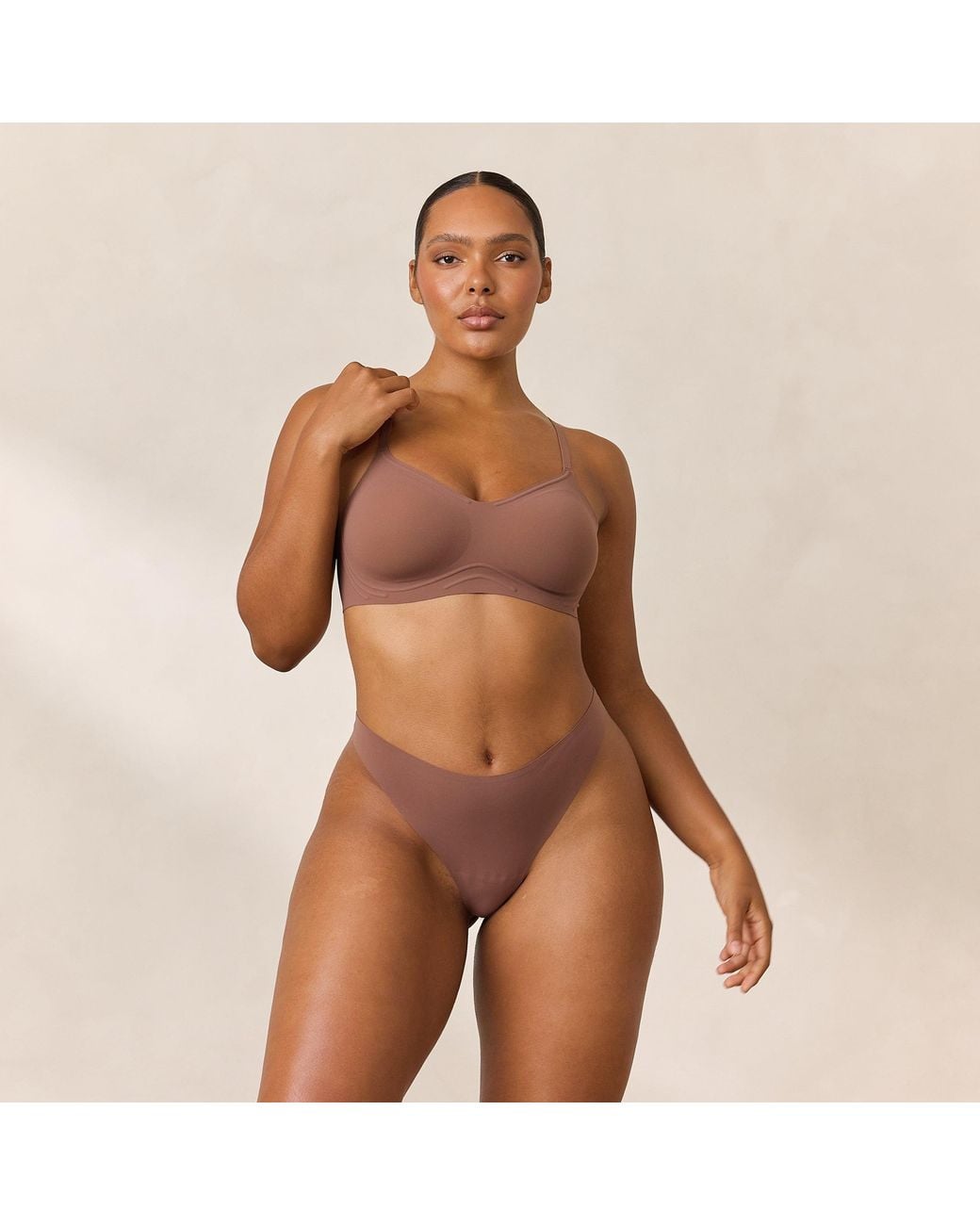 Lounge Everyday Flex Bralette in het Brown