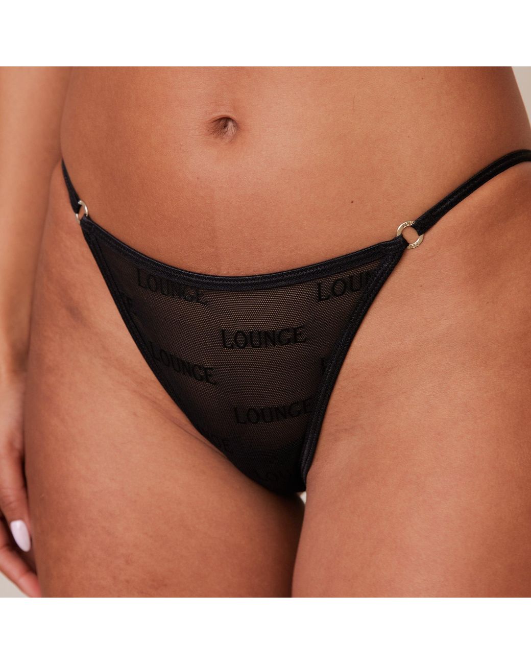 Lounge Brown Bold Mesh String
