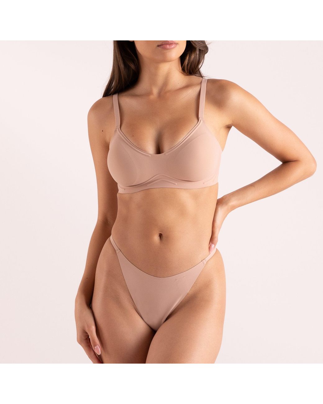 Lounge Everyday Flex Bralette in het Pink