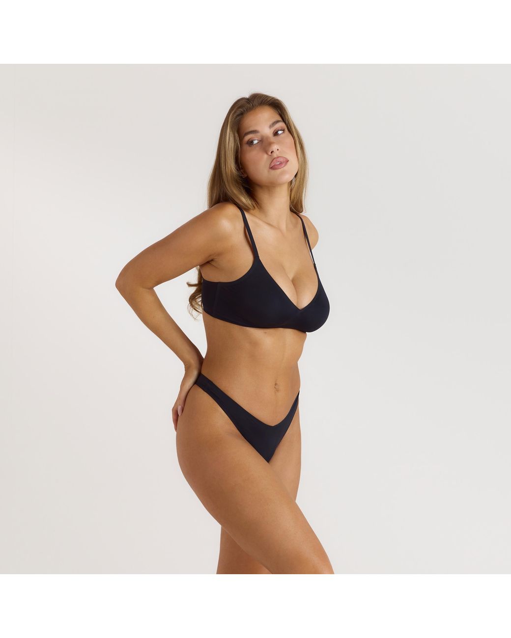 Lounge Seamless Bralette in het Black