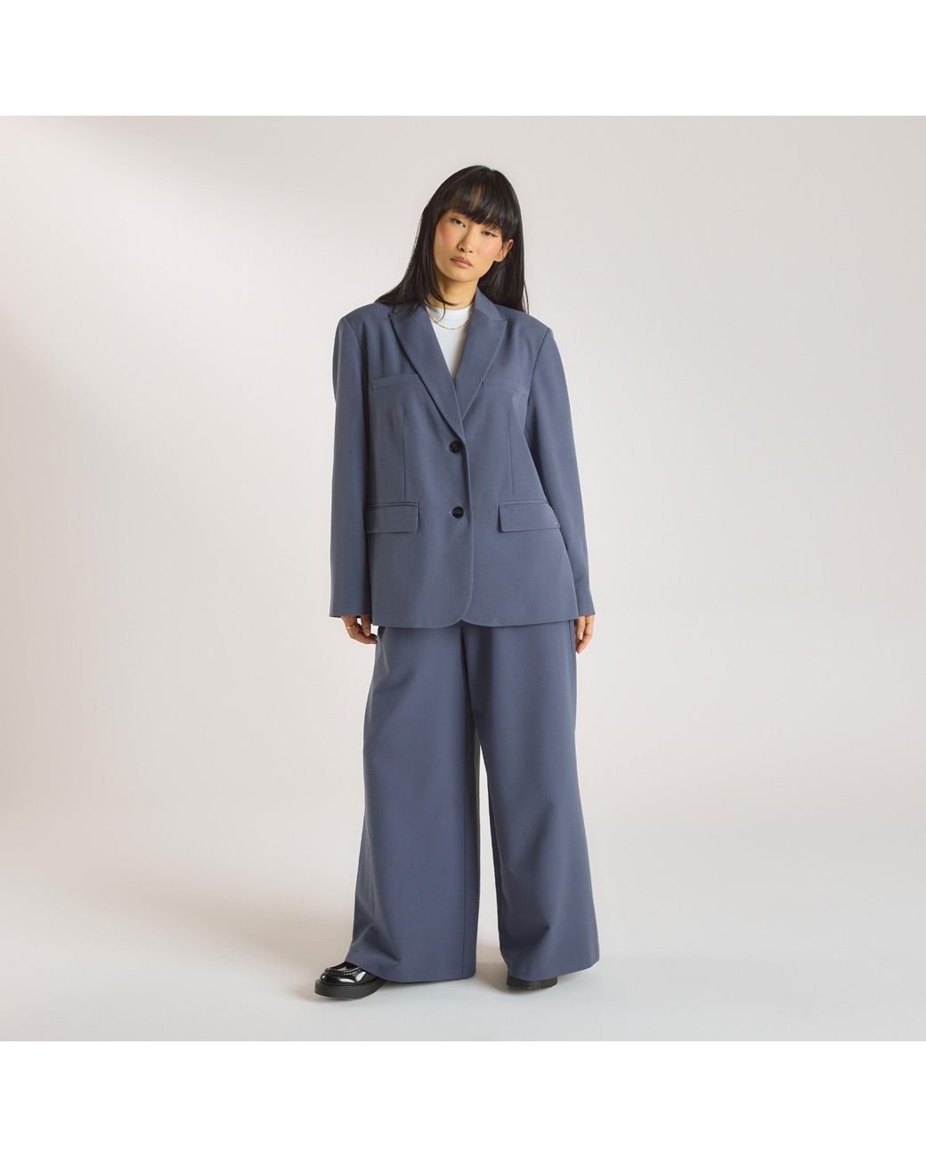 Blazer Oversize Lounge en coloris Blue