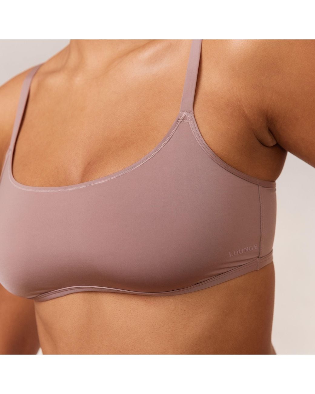 Barely There Brassière Lounge en coloris Brown
