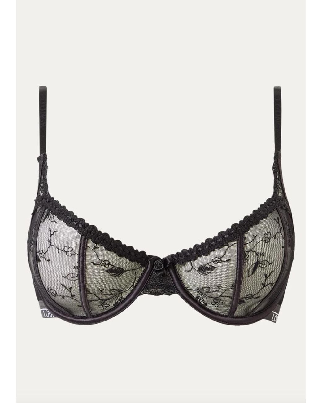 Lounge Gray Reveal Balcony Bra