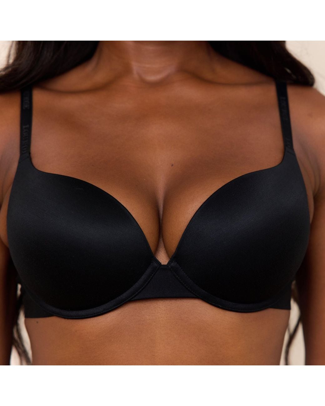 Lounge Black Everyday High Push-Up Bra