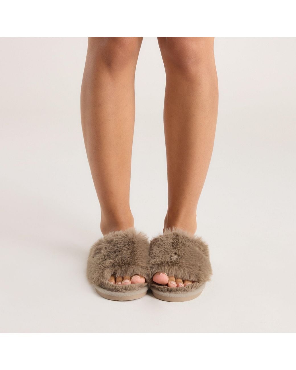 Lounge White Scarlett Slippers
