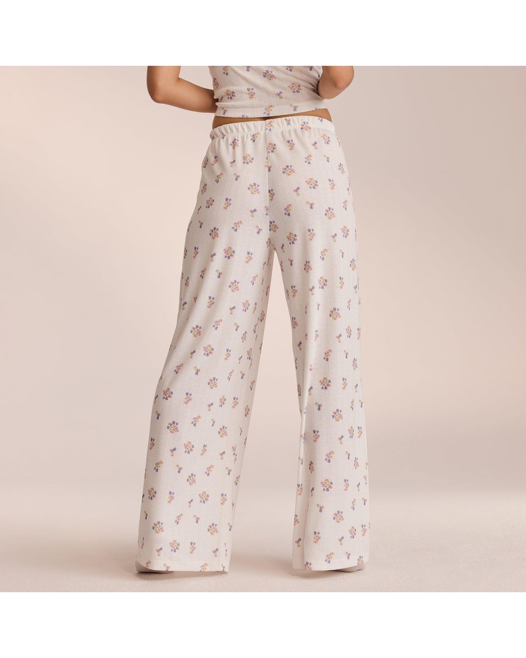 Lounge Pink Pointelle Pyjama Bottoms