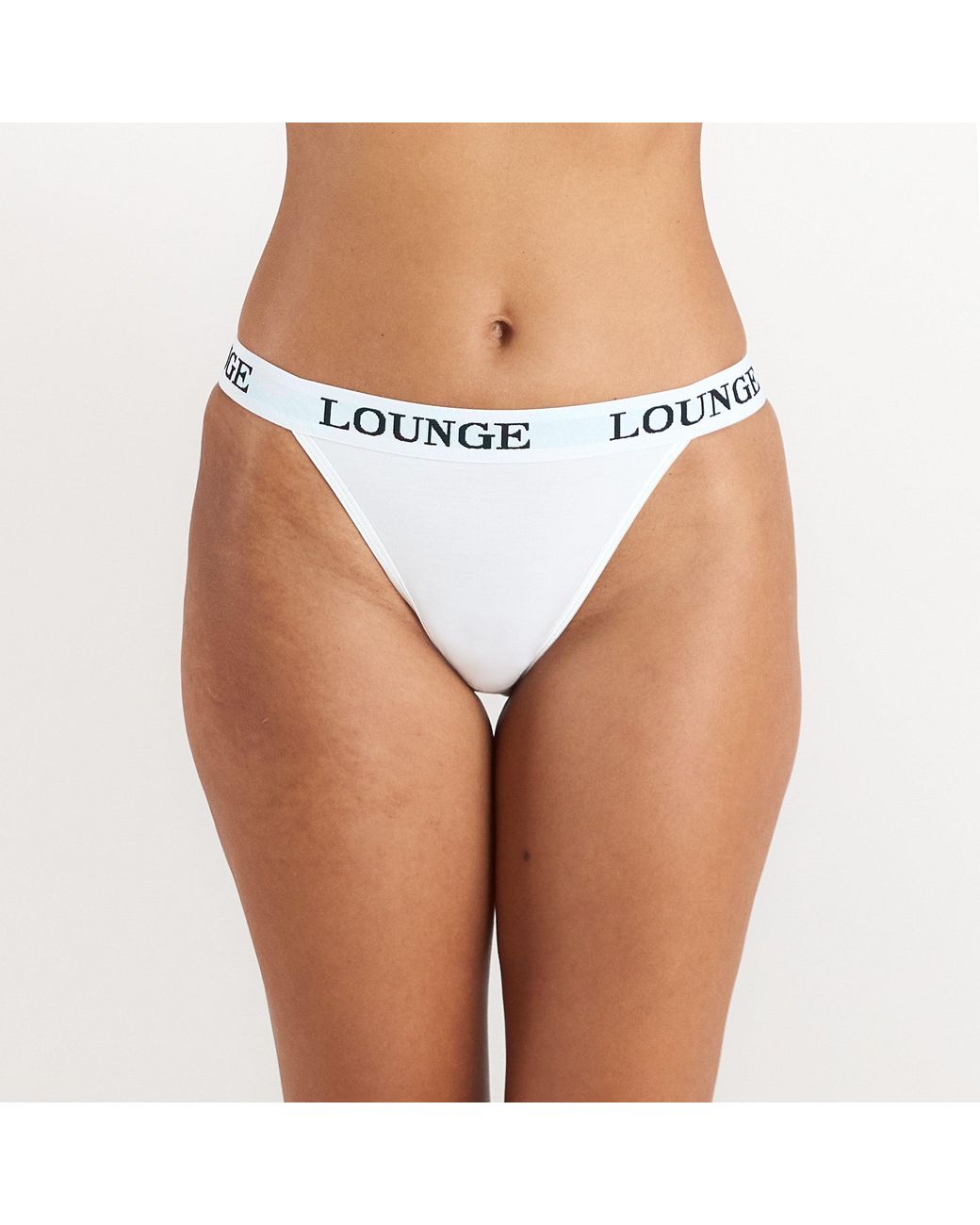 Lounge Bamboo Triangle Slip in het White