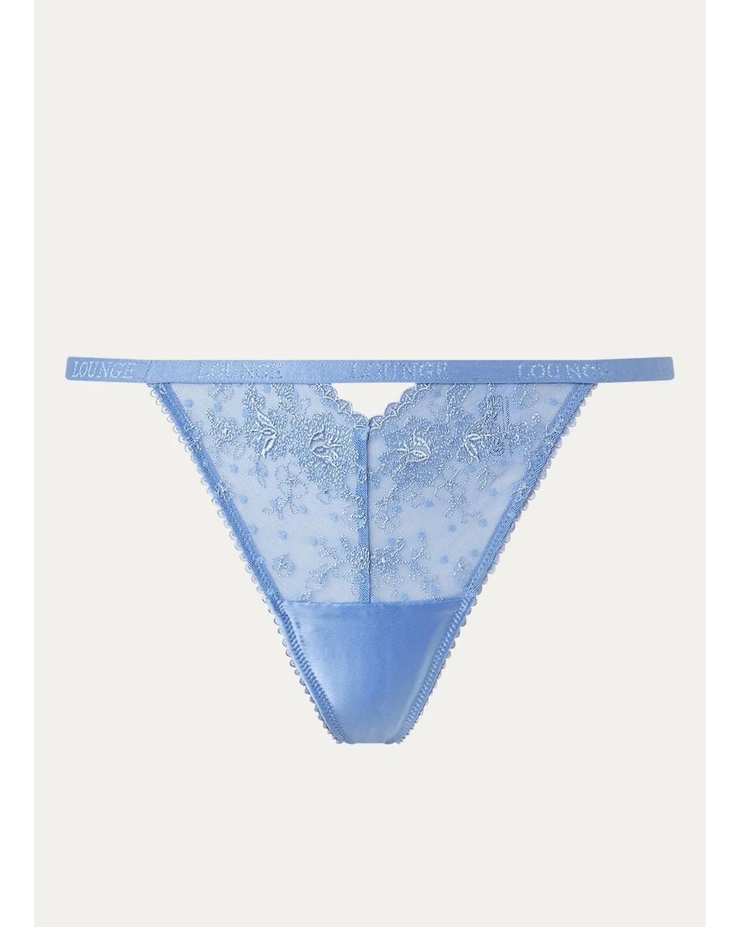 Lounge Blue Flirt G-String