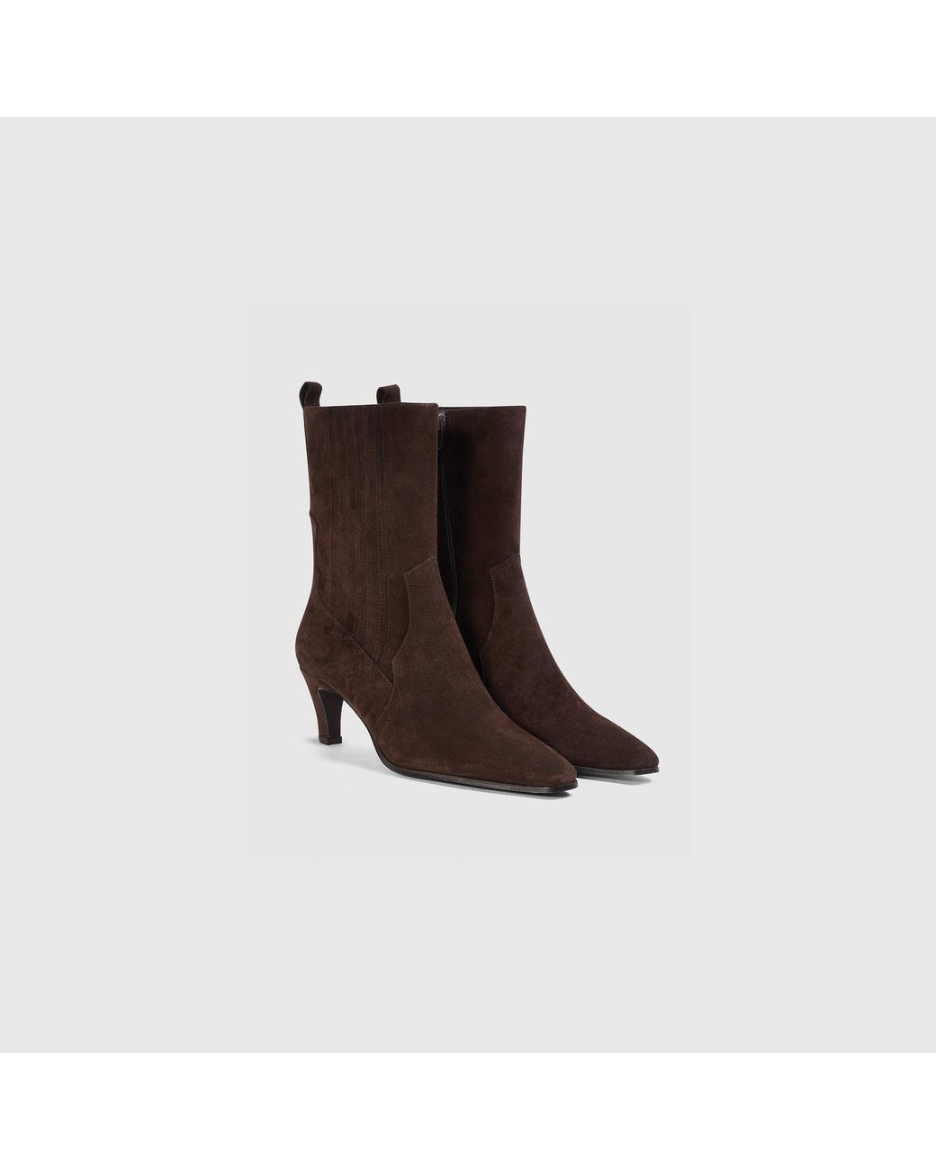 Lounge Brown Heather Stiefelette