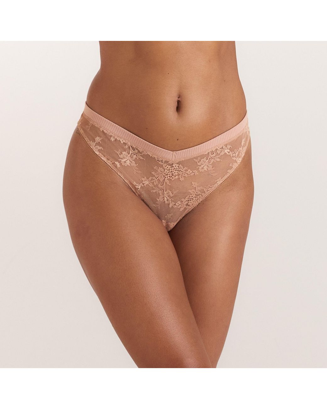 Lounge Lace Nurture String in het Brown