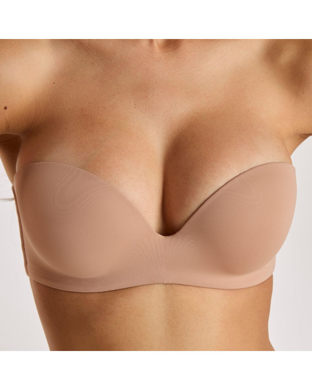 Lounge Wired Strapless Bh in het Brown