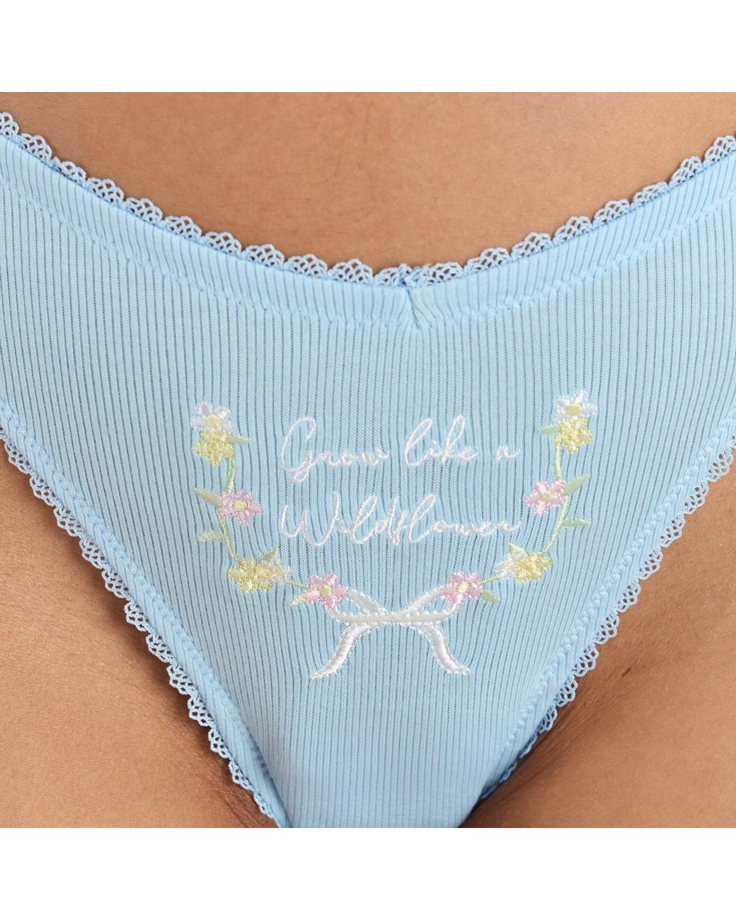 Lounge Grow Like A Wildflower String in het Blue