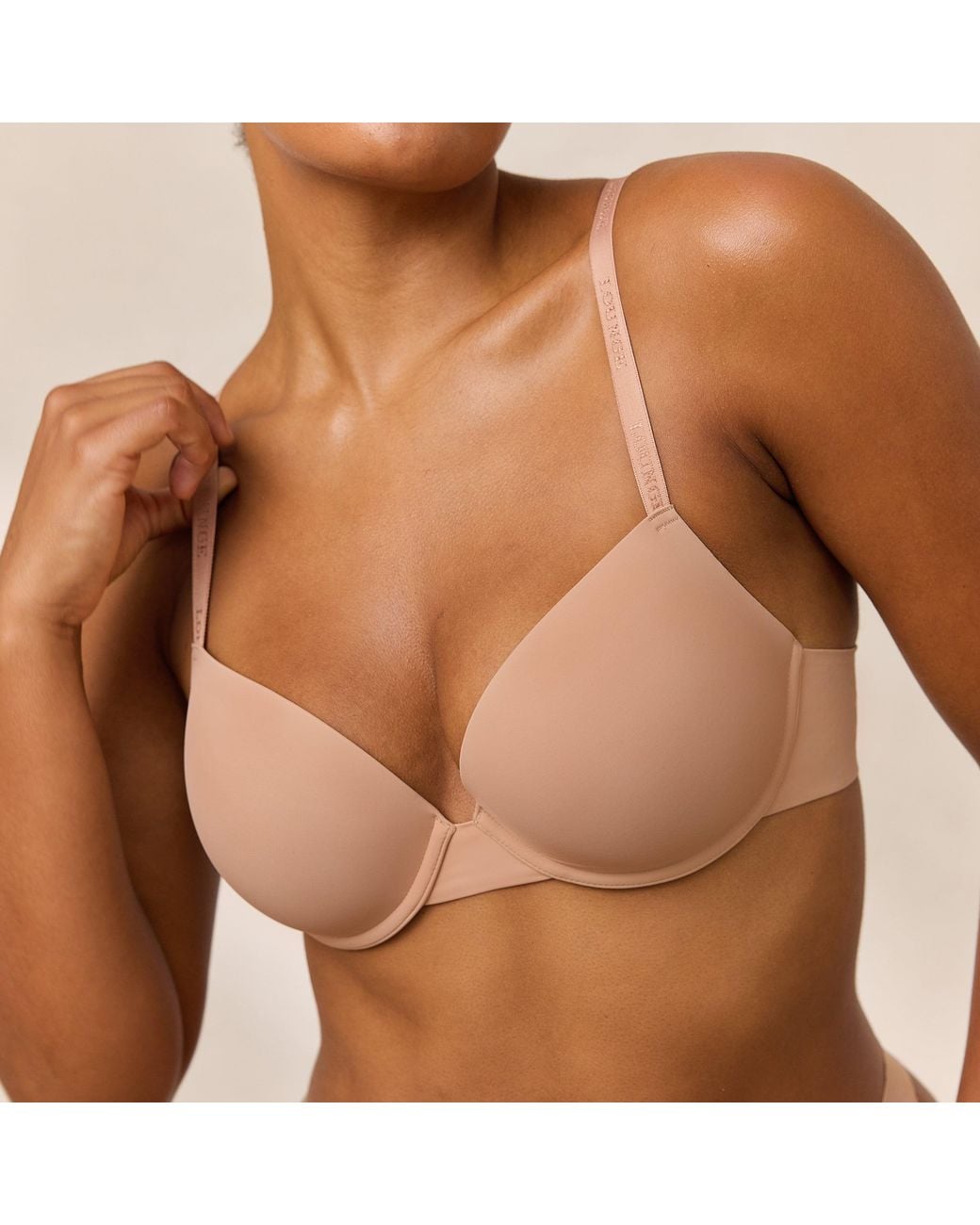 Lounge Brown Invisible Form T-Shirt Bra