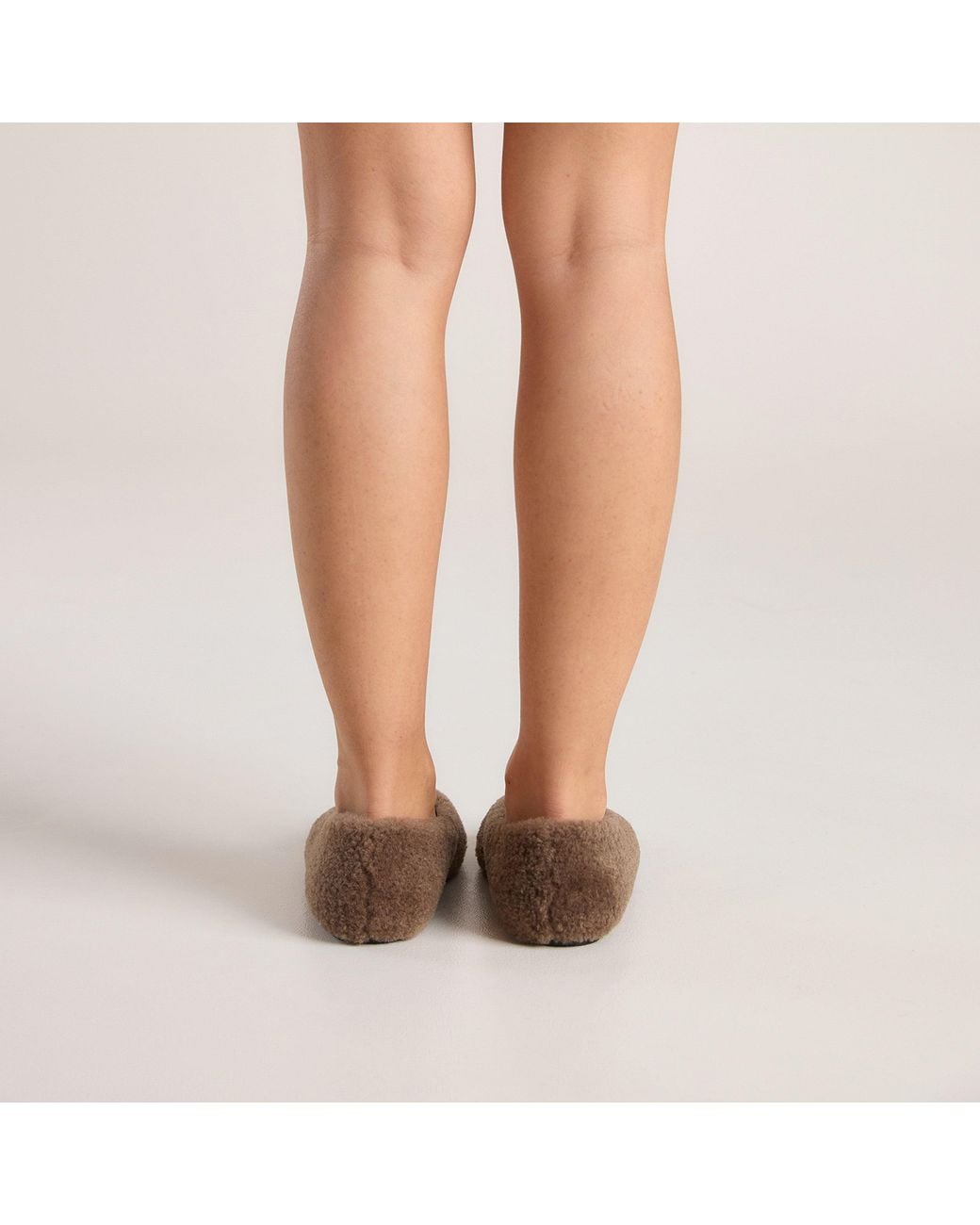 Lounge Brown Allegra Ballet Flats