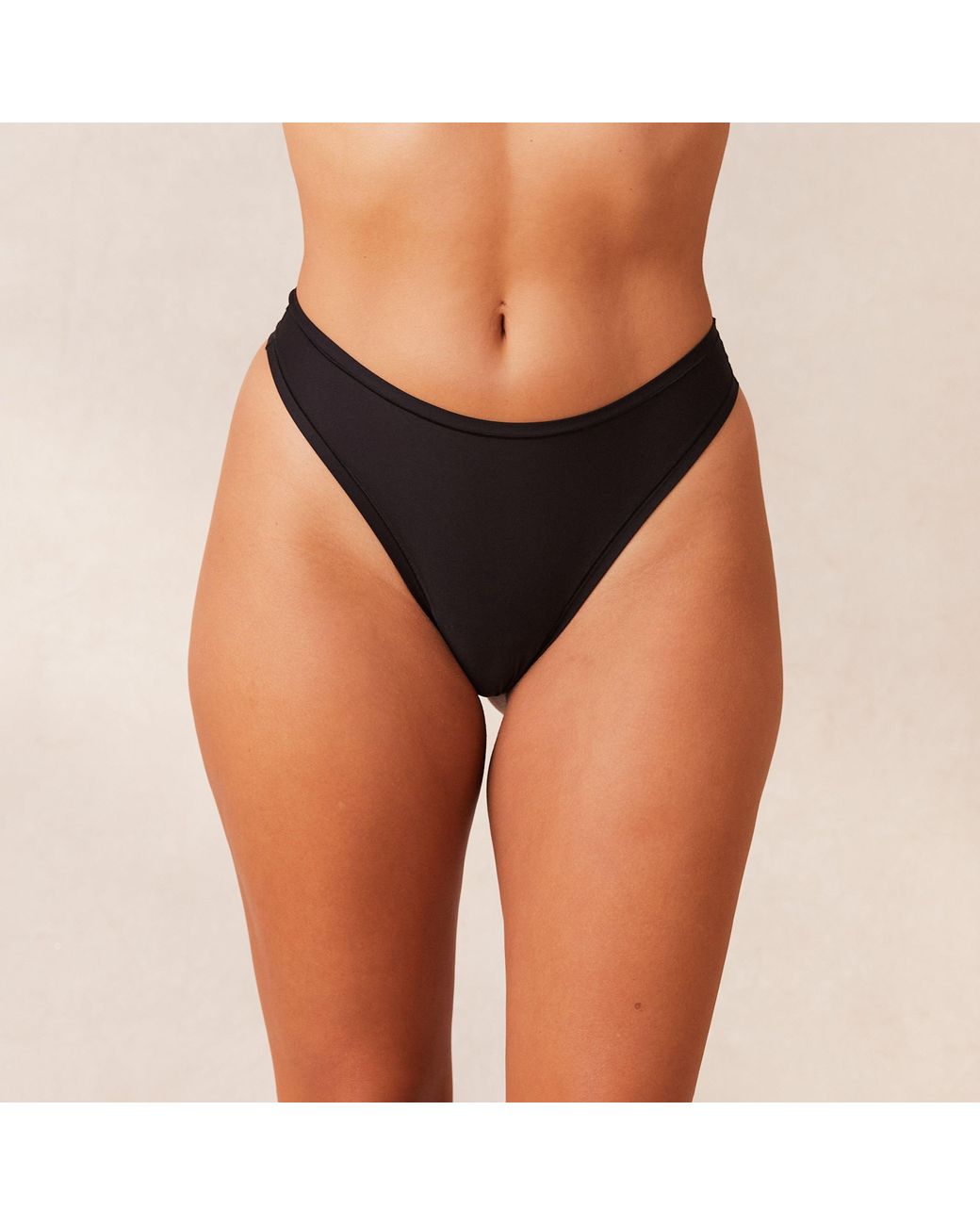 Nude String (Pack De 3) Lounge en coloris Black