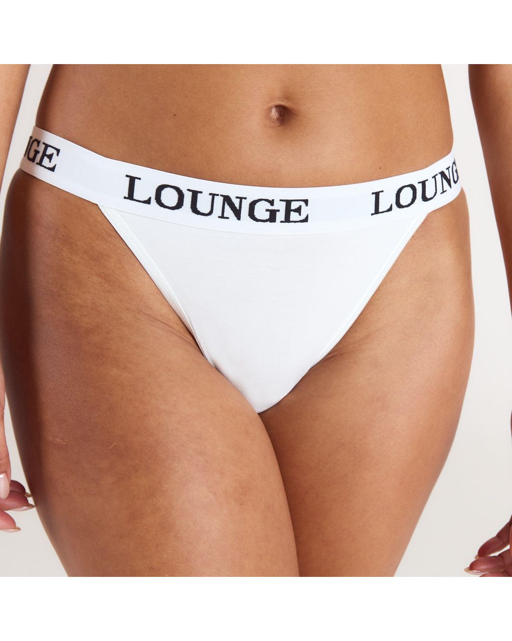 Lounge Bamboo Triangle Slip in het White