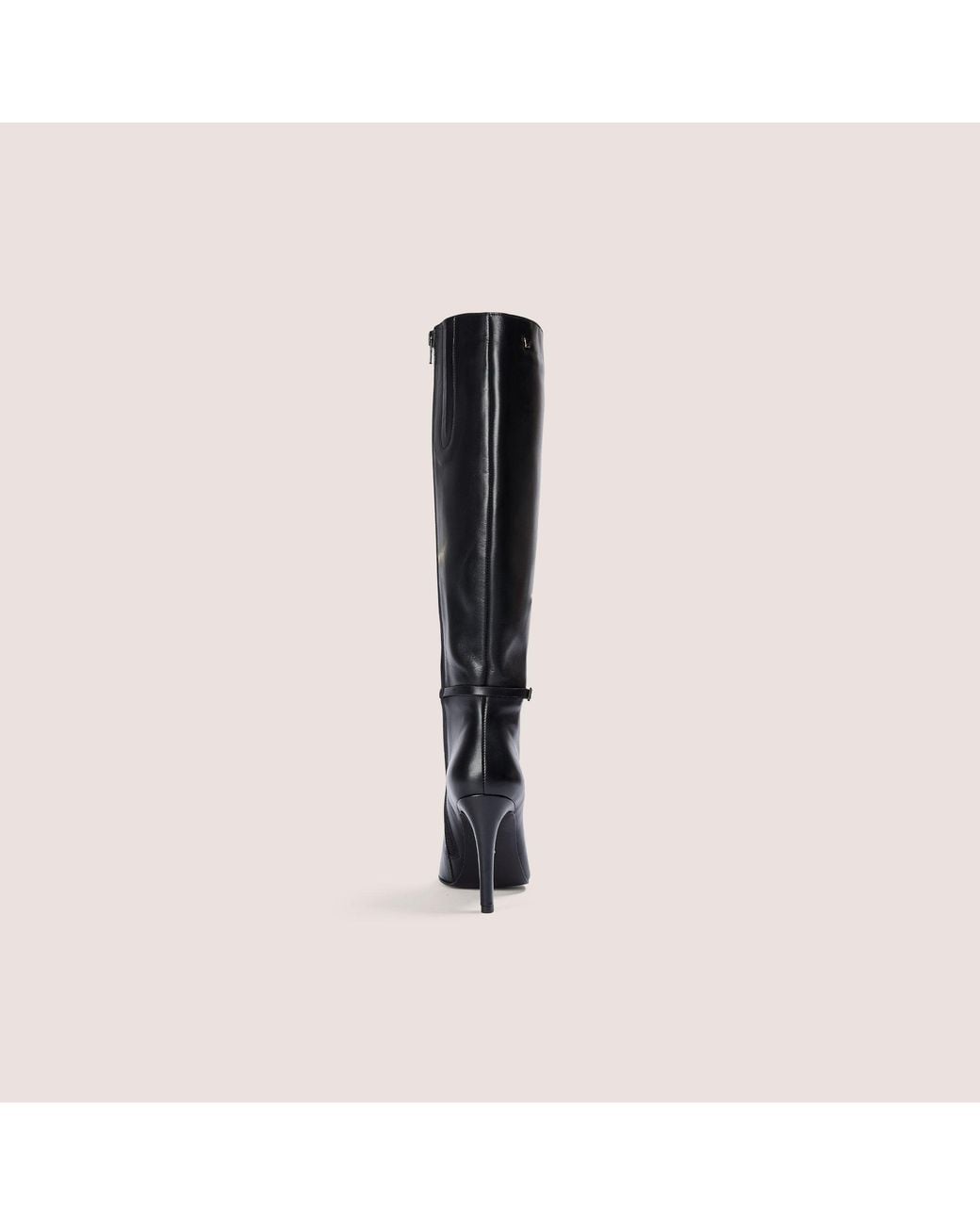 Lounge Black Juni Knee-High Leather Boots