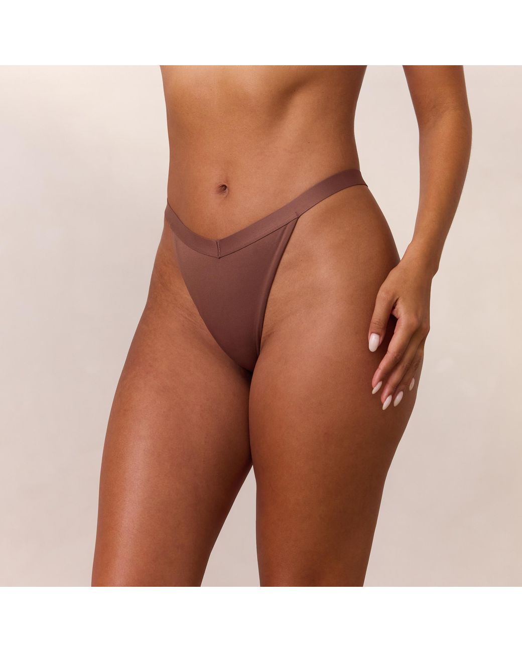 Lounge Everyday Comfort G-String in het Brown
