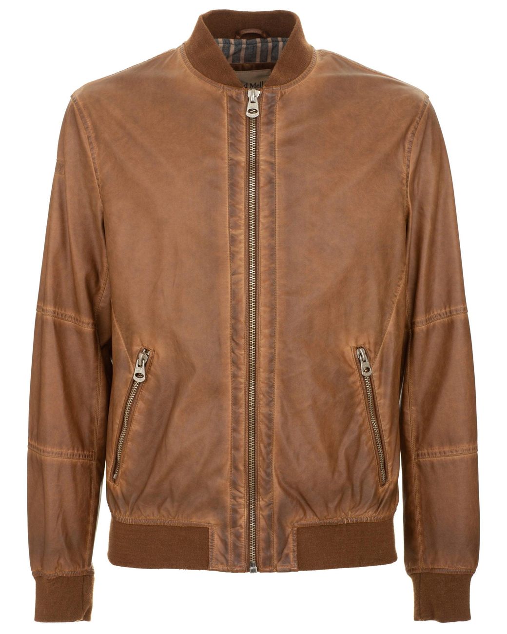 Fred Mello Polyurethane Jacket in Brown for Men Lyst