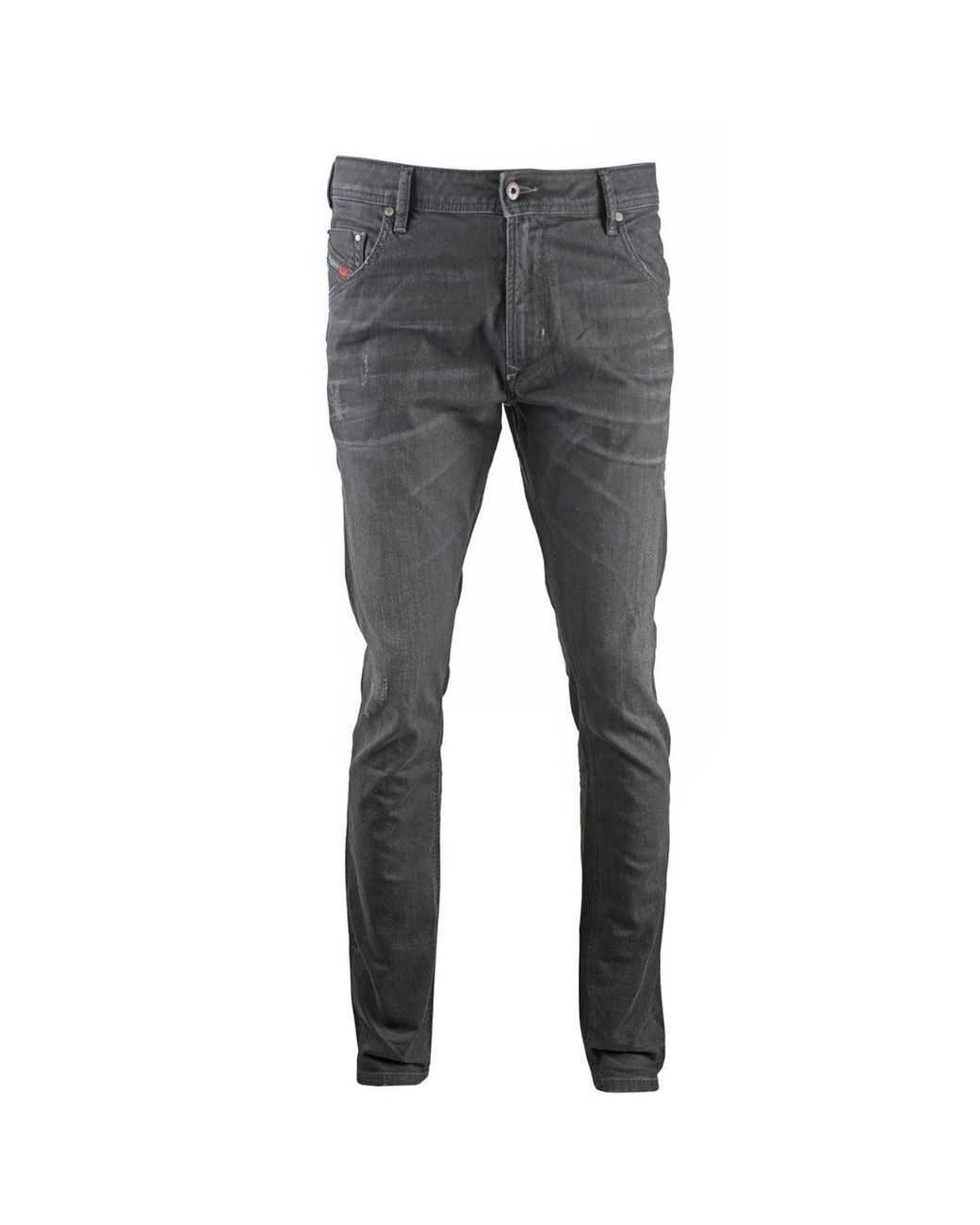 DIESEL Krayver R97f6 Jeans in Gray for Men | Lyst