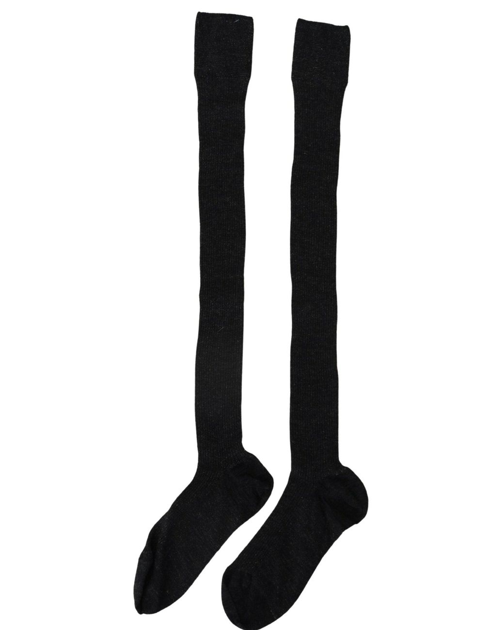 Prada Thigh High Leg Warmer Boot Ladies Socks in Black | Lyst
