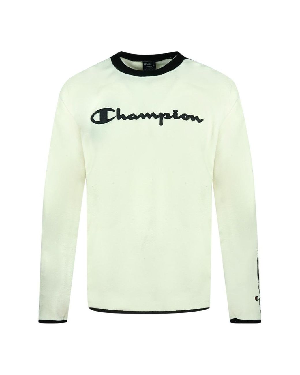 kop pels Shetland Champion 214771 Ww005 White Fleece Sweatshirt in Green for Men | Lyst