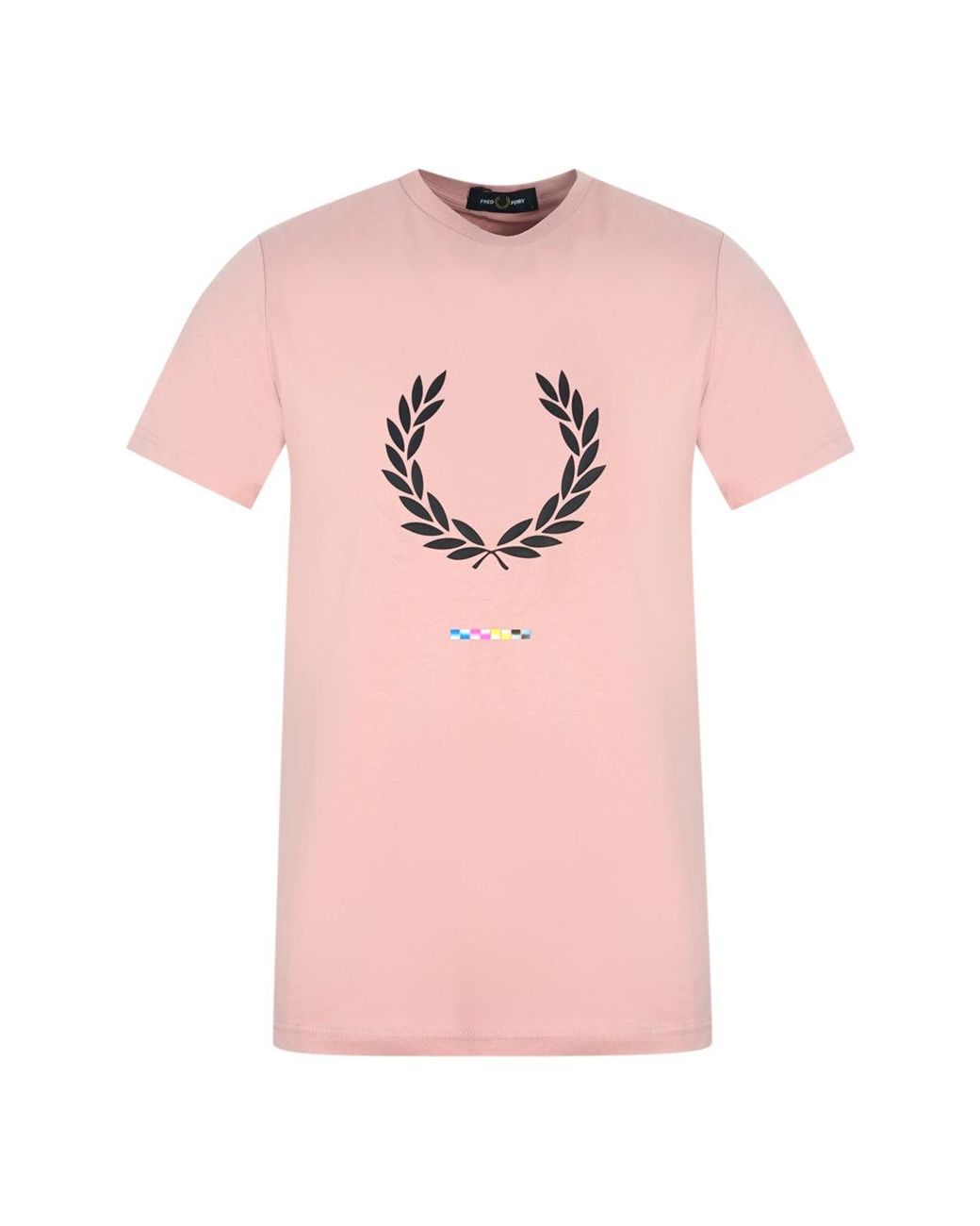 Fred Perry M1684 J10 Registration Pink T-shirt for Men | Lyst