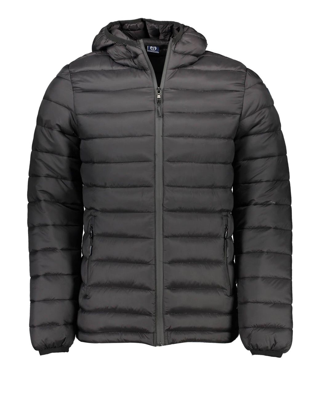 Sergio Tacchini Polyester Jacket in Black for Men | Lyst