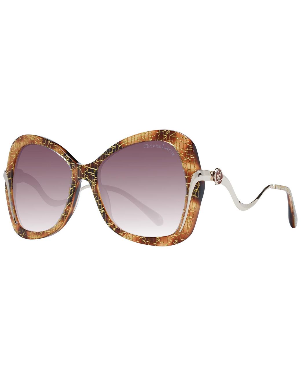 Christian Lacroix Sunglasses in Brown Lyst