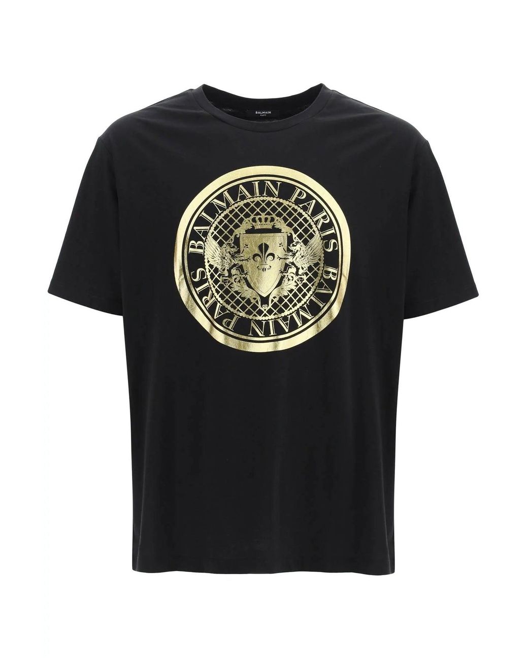 balmain coin t shirt