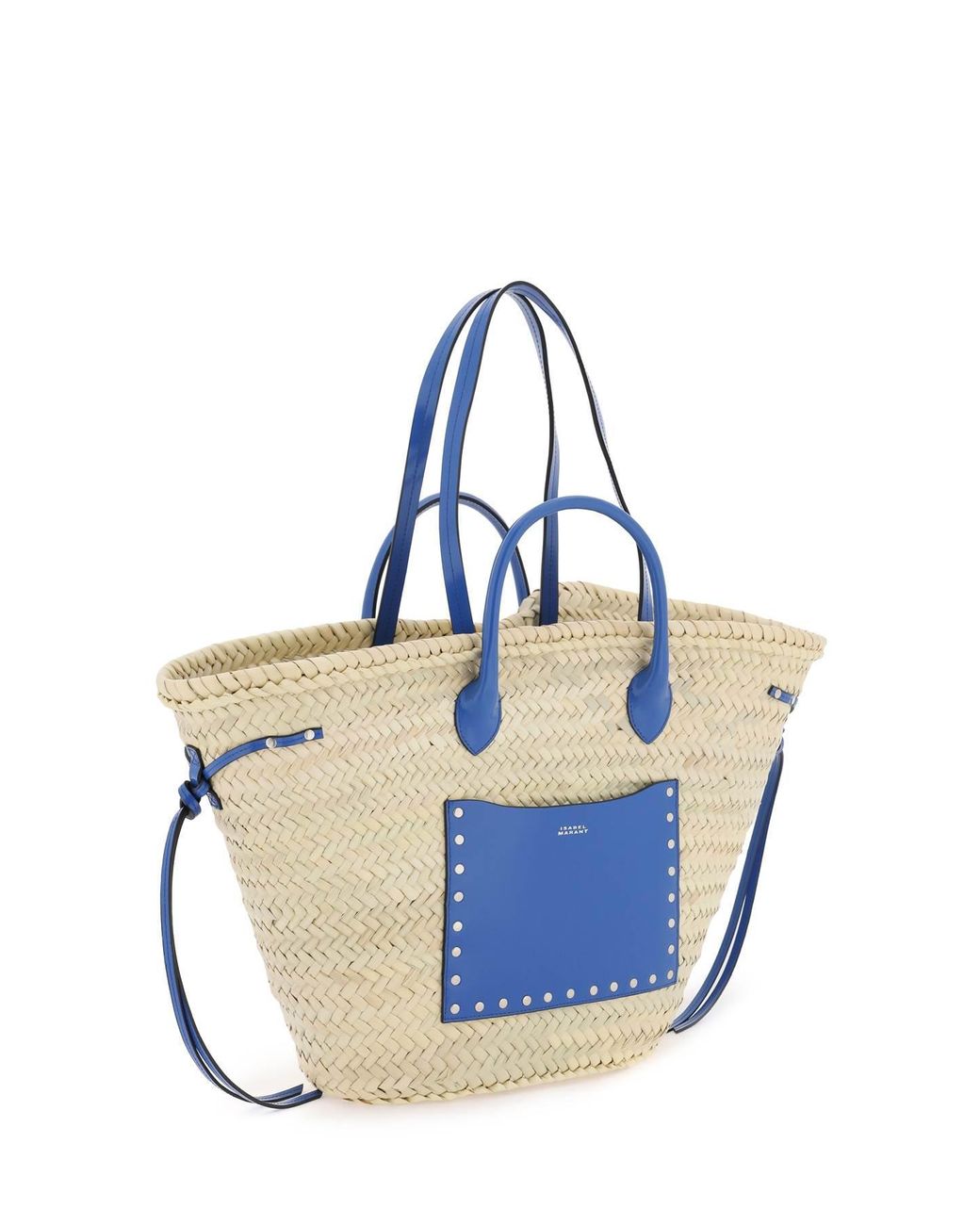 ISABEL MARANT Woven Raffia Shoulder Bag - Farfetch