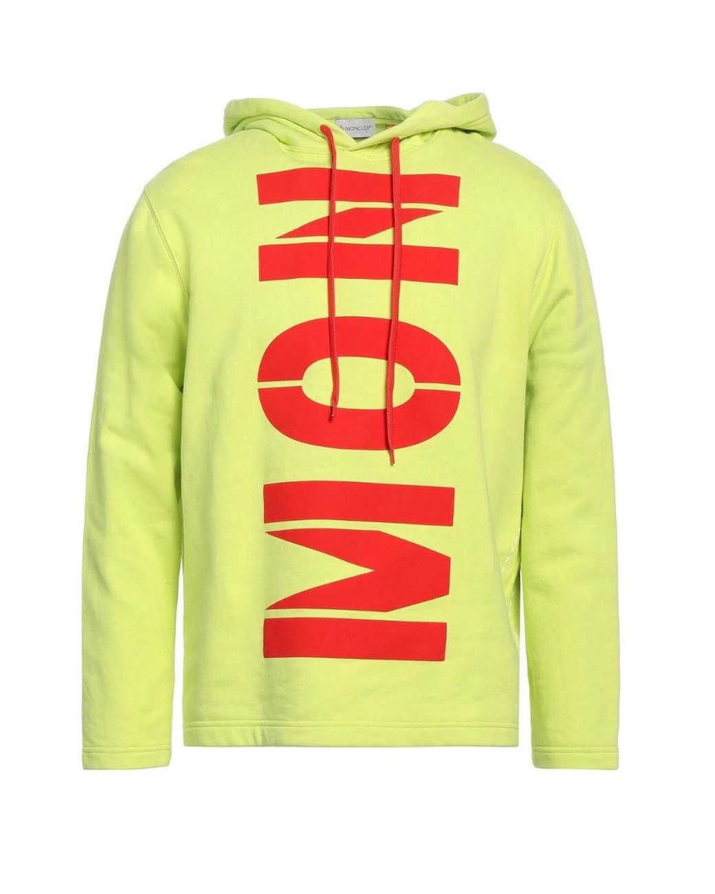 Moncler H1 09h 8g00001 8099w 112 Yellow Hoodie in Gray for Men | Lyst