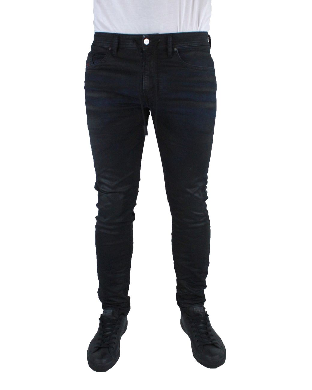 DIESEL Thommer Cb-ne 0688u Jeans in Black for Men | Lyst