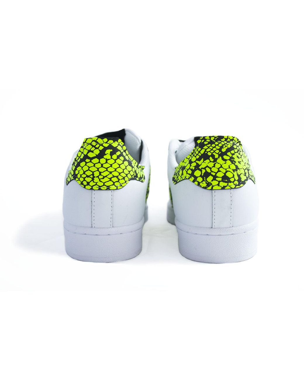 adidas Leather Seddy's Superstar Pyton Yellow | Lyst