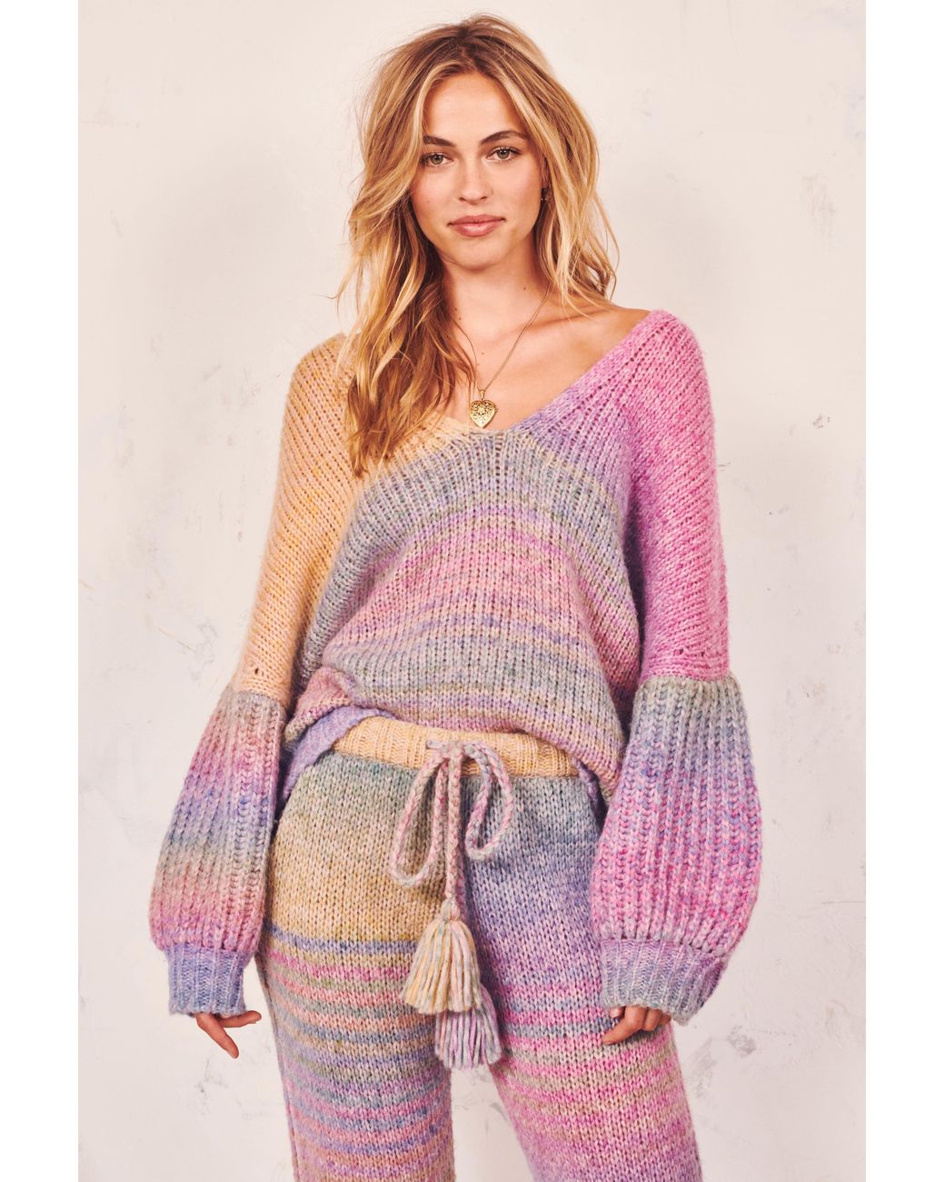 LoveShackFancy Wool Rio Pullover in 