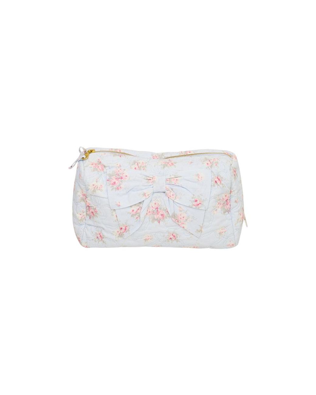 Octavia Luna Rosa Fleur Pouch-Peppermint Pink | Love Shack Fancy