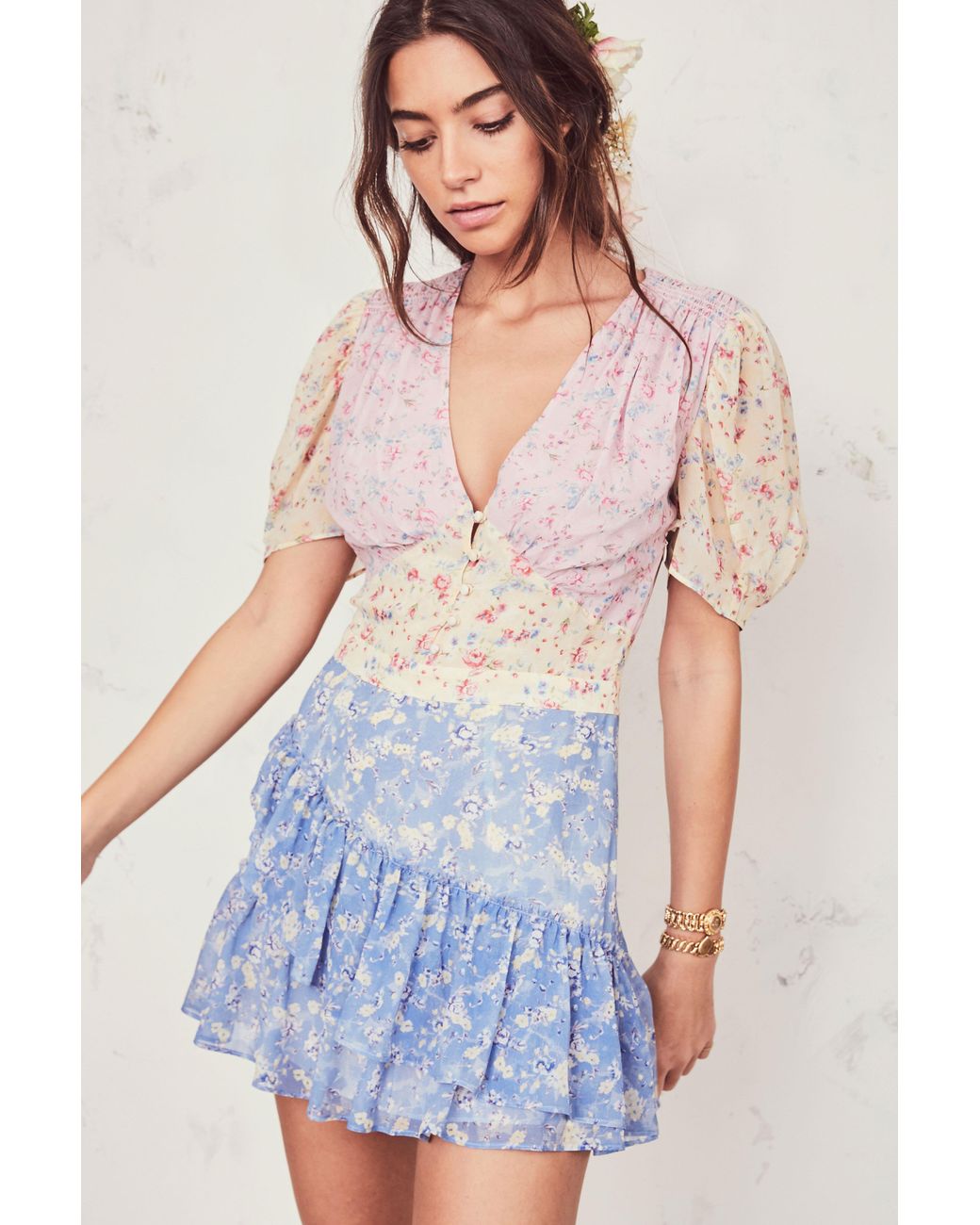 Bea top mini dress
