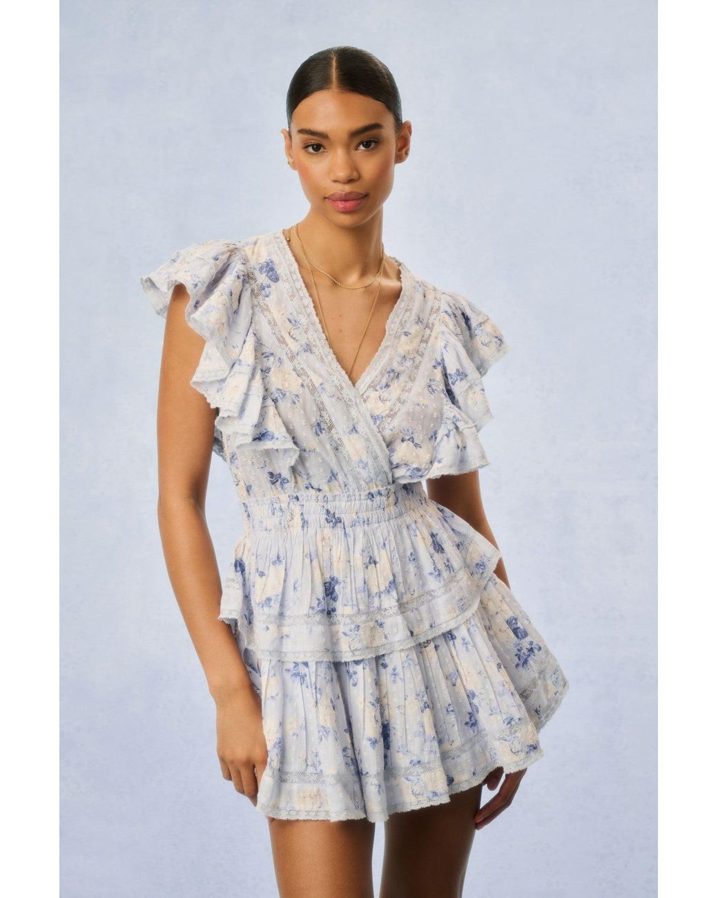 knee length dresses for ladies Heirloom Floral Mini Dress Mon Renn – Dont Tell Boutique main image 1