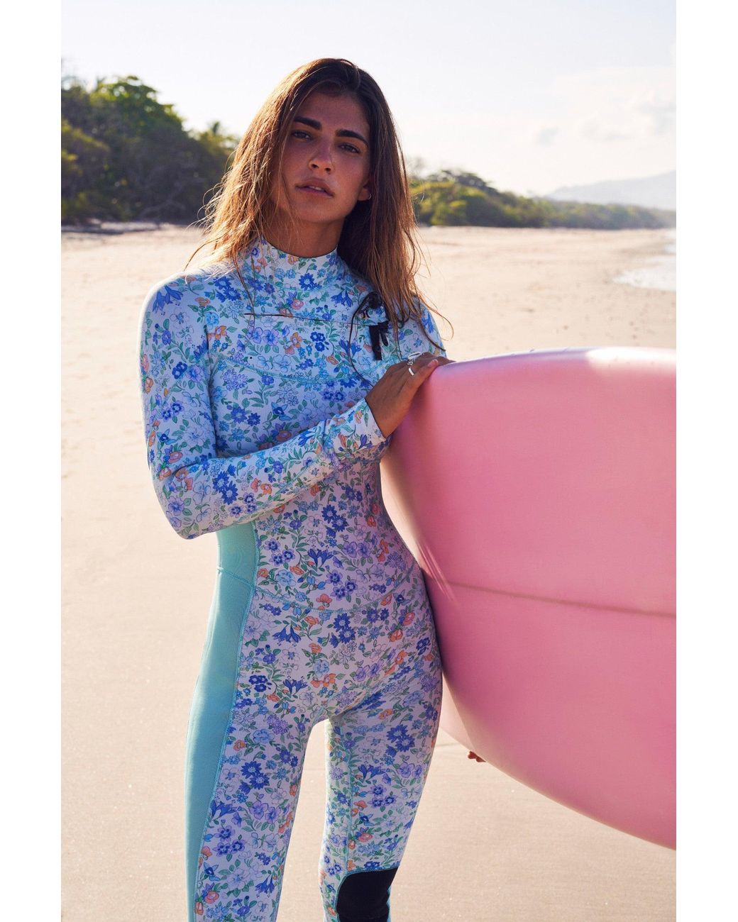 LoveShackFancy X Hurley Full Wetsuit in Blue Lyst