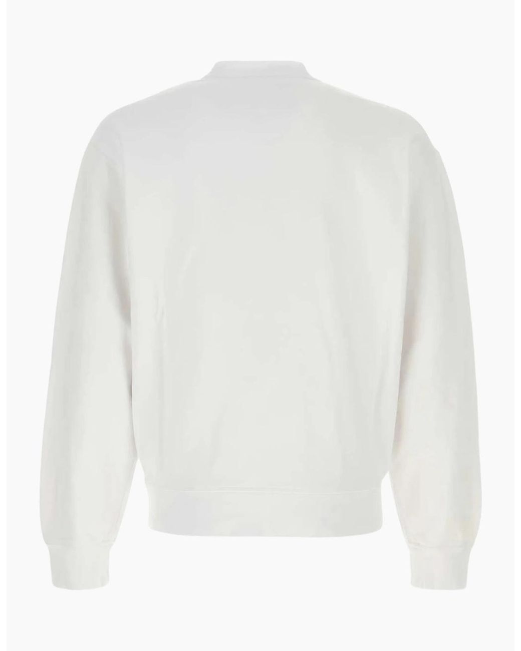 DSquared² White Cool Fit Milano Crew Neck Jumper for men