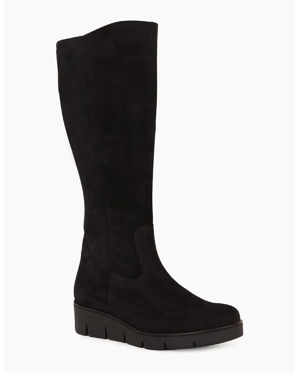 Gabor Black Envision Knee High Boots