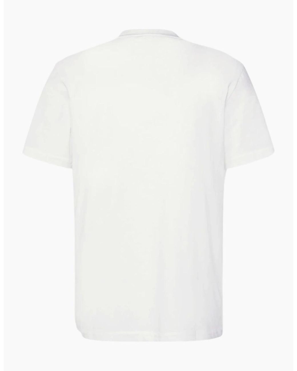 Lyle & Scott White Lyle & Scott Short Sleeve T Shirts Crew Neck Summer Logo Printed T Shirt for men