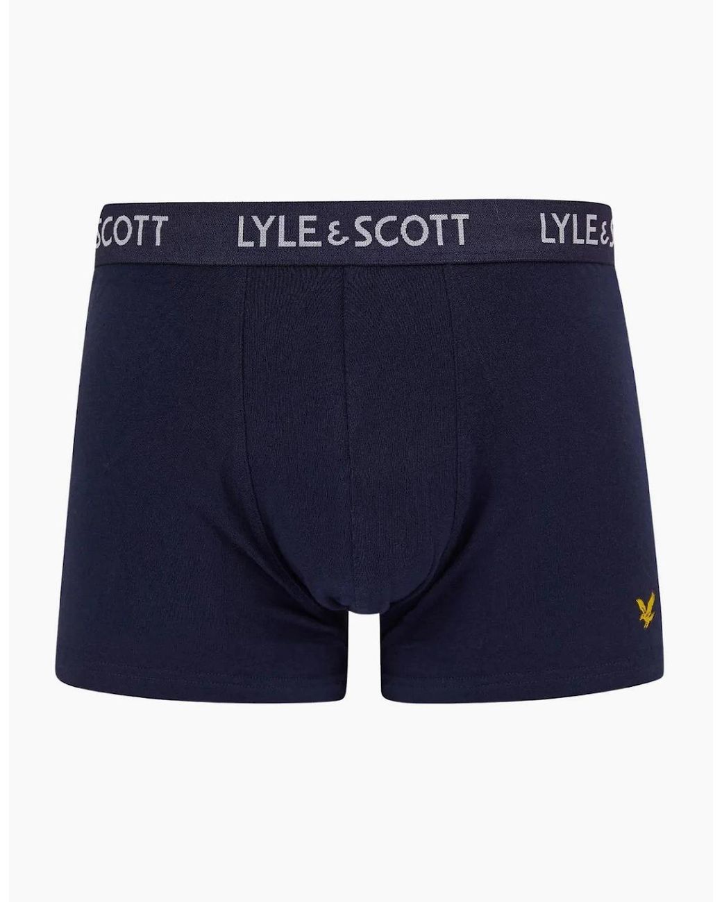Lyle & Scott White 5-Pack Miller Boxer Briefs for men