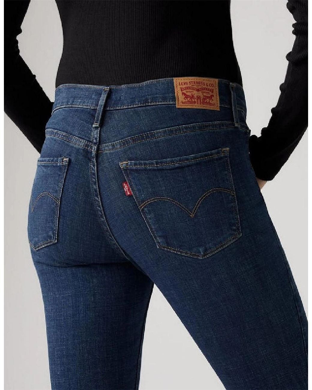 Levi's Blue Levi's 311 Skinny Mid Rise Jeans