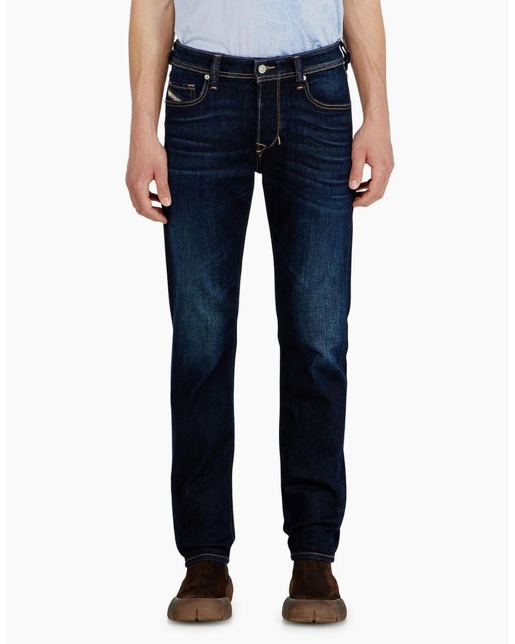 DIESEL Blue Larkee-Beex Tapered Jeans